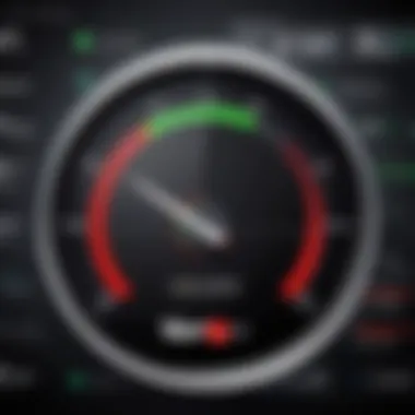 Verizon Network Performance Overview Verizon network performance graph highlighting speed and reliability