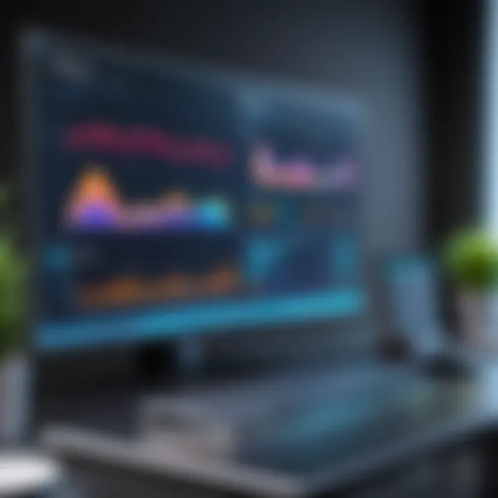 Comparative chart analyzing performance metrics of different virtual architect solutions