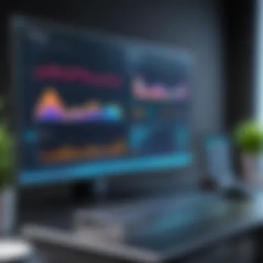 Performance Metrics Comparison Among Software Solutions Comparative chart analyzing performance metrics of different virtual architect solutions