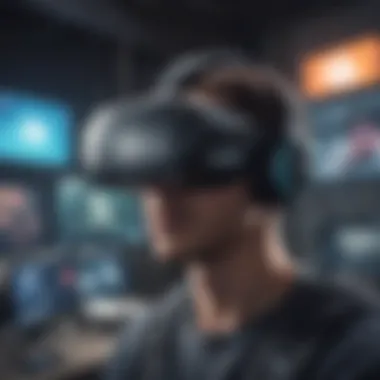 Immersive Virtual Reality Gameplay Virtual Reality Gaming Experience