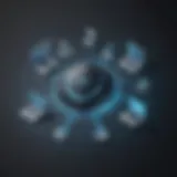 Illustration of VPN connection process