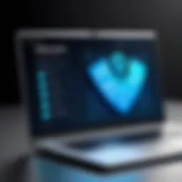 WiFi settings displayed on a laptop screen