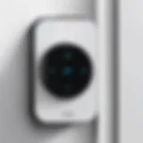 Close-up view of the Wyze Smart Lock showcasing its sleek design