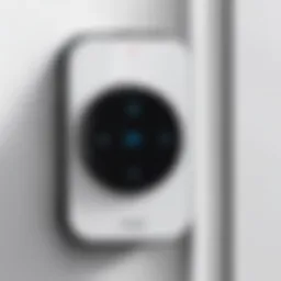 Close-up view of the Wyze Smart Lock showcasing its sleek design
