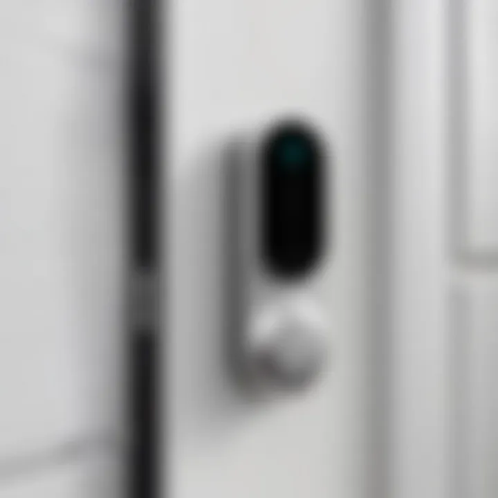 Wyze Smart Lock installed on a modern door highlighting its compatibility